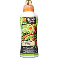 COMPO Fertilizante para todo tipo de frutas y verduras- Fertilizante líquido natural- 1 litro